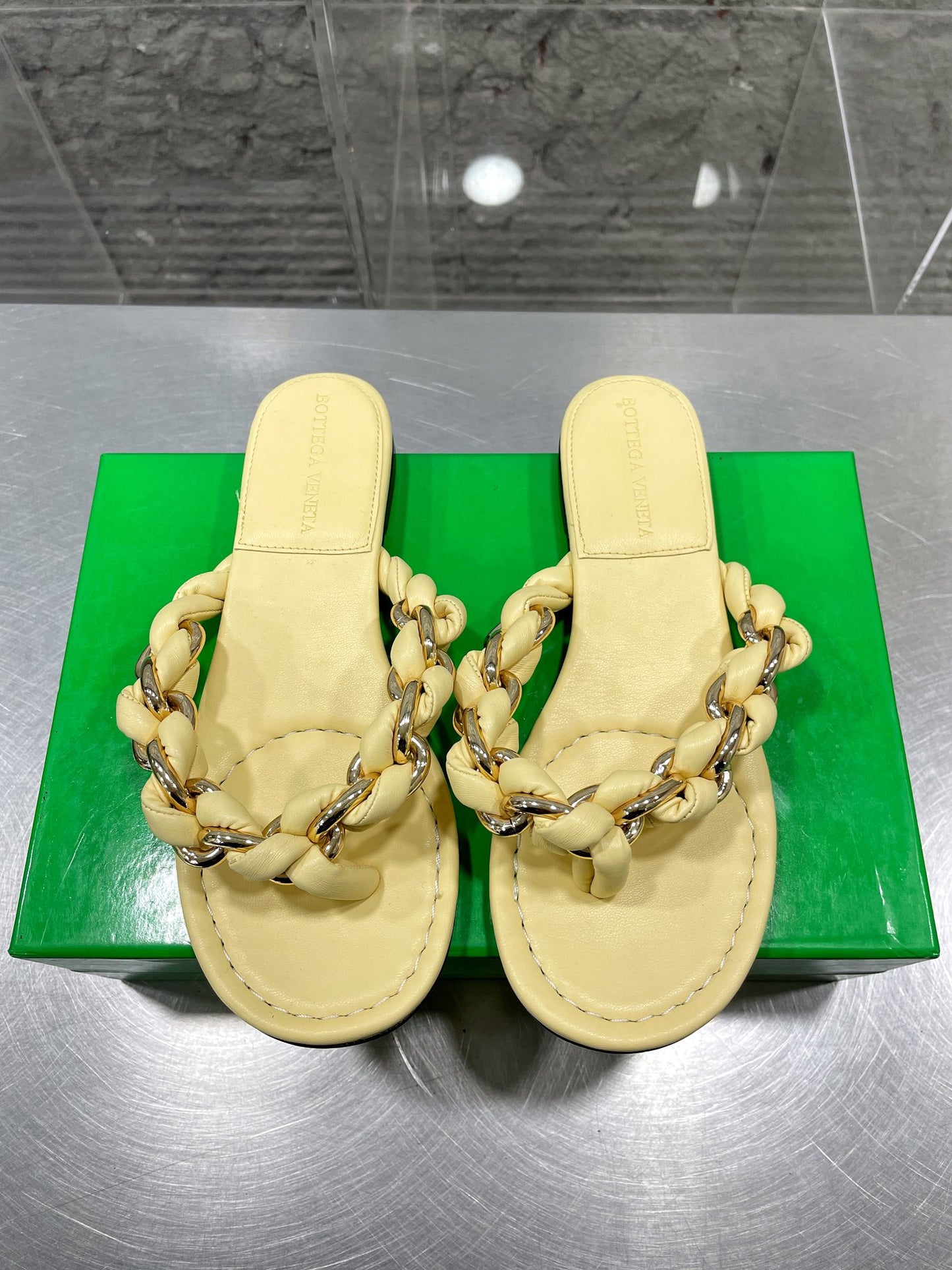 BV Flip Flops - Yellow