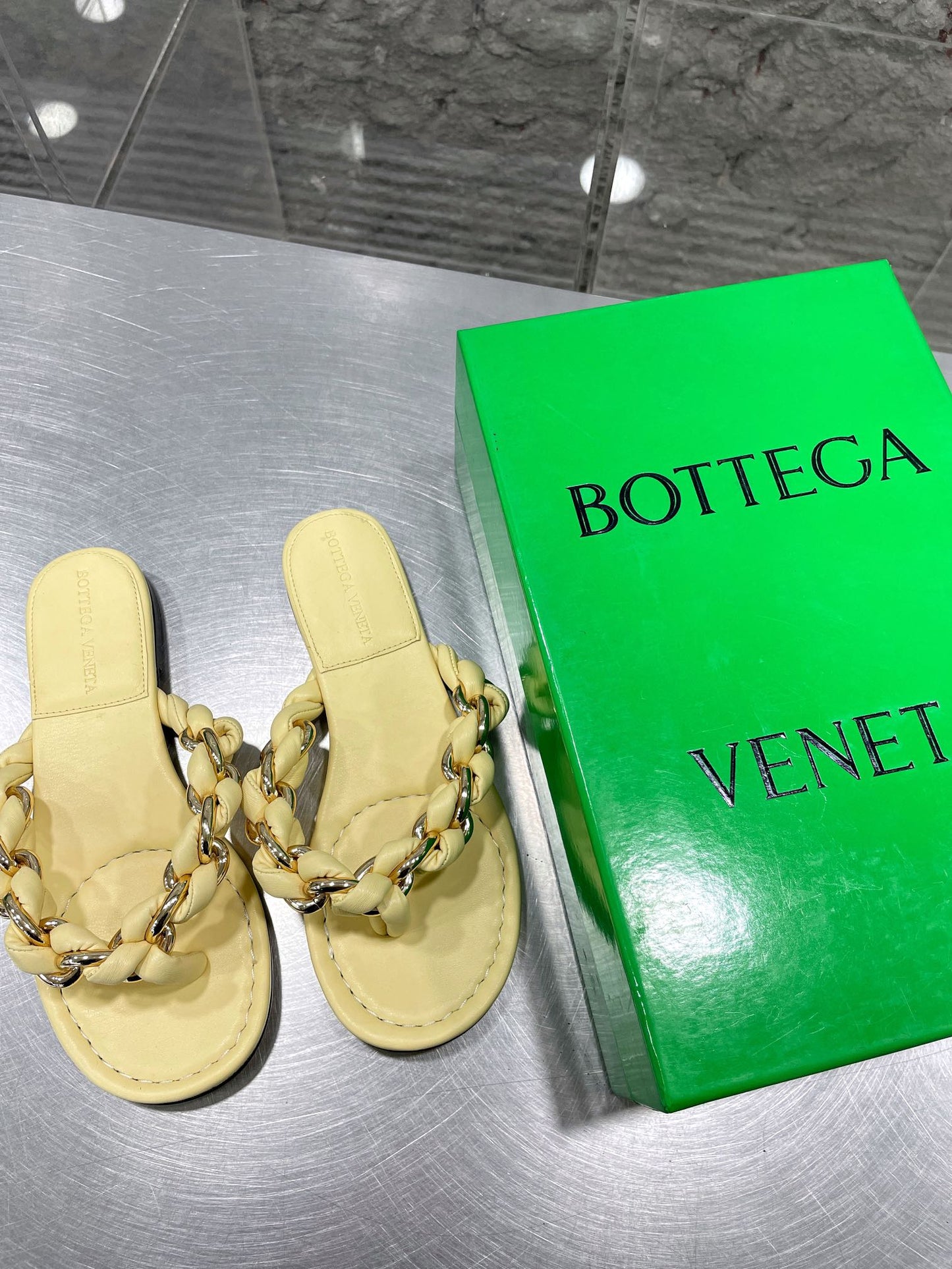 BV Flip Flops - Yellow