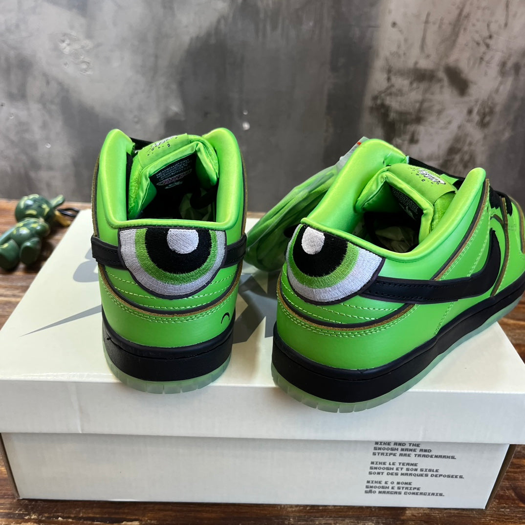 Powerpuff GirlsxDunks - Buttercup
