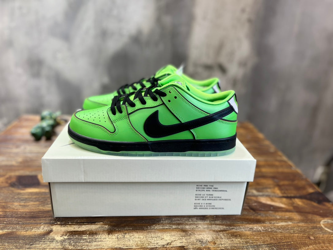 Powerpuff GirlsxDunks - Buttercup