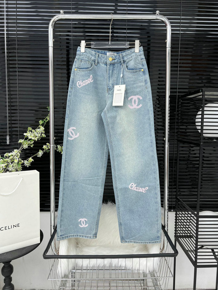 Chanel Patch Jeans