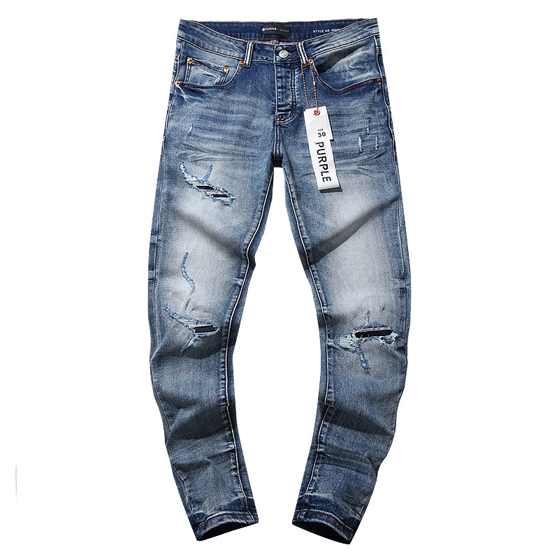 Purple Jeans - Distressed