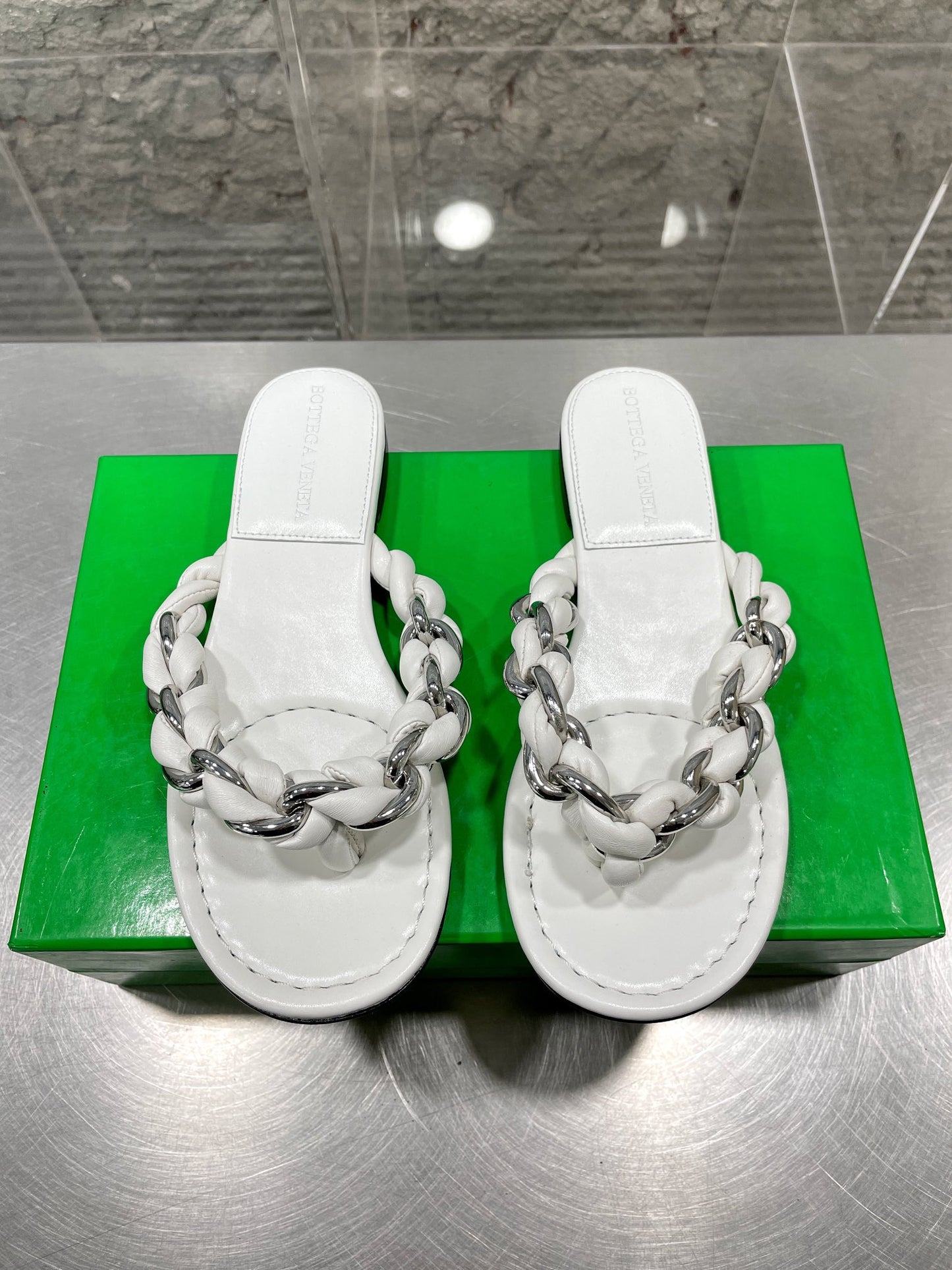 BV Flip Flops - White