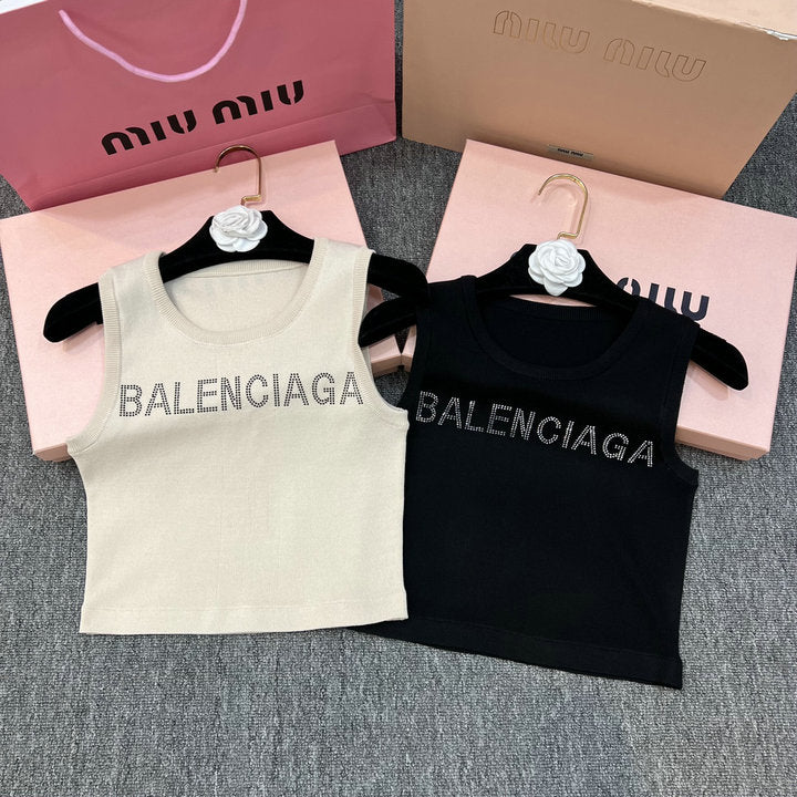 Balenci Crystal Tank