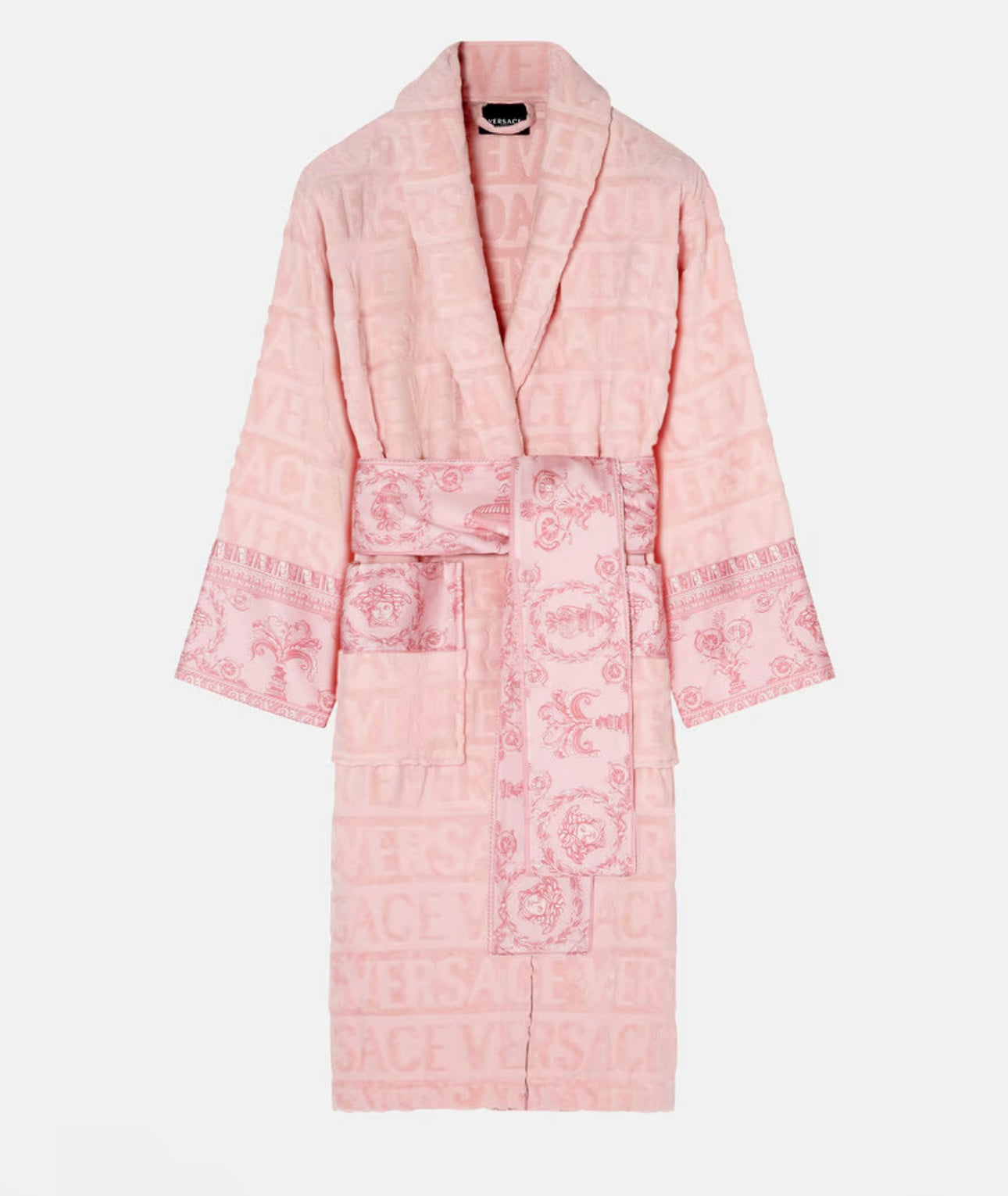 Versace Bathrobe - Baby Pink
