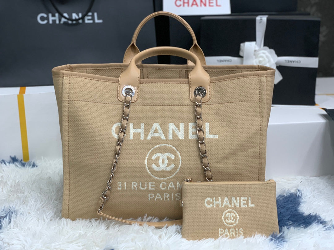 CC Tote - Tan