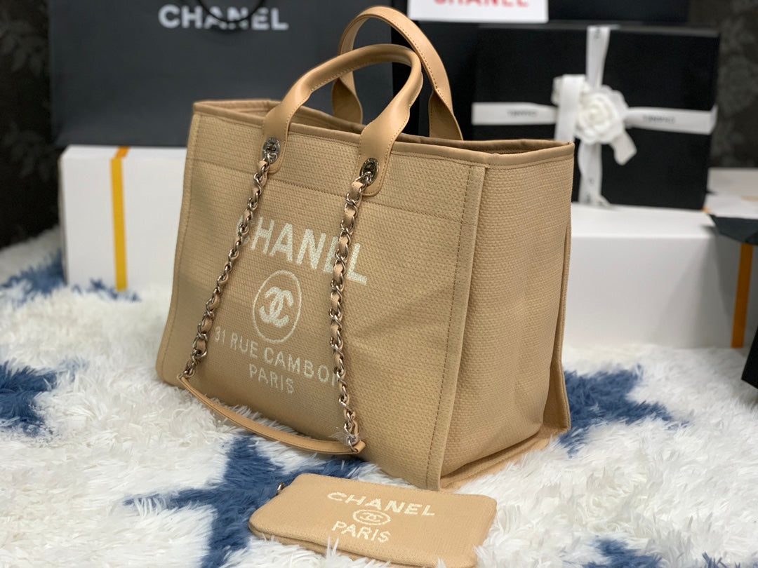 CC Tote - Tan