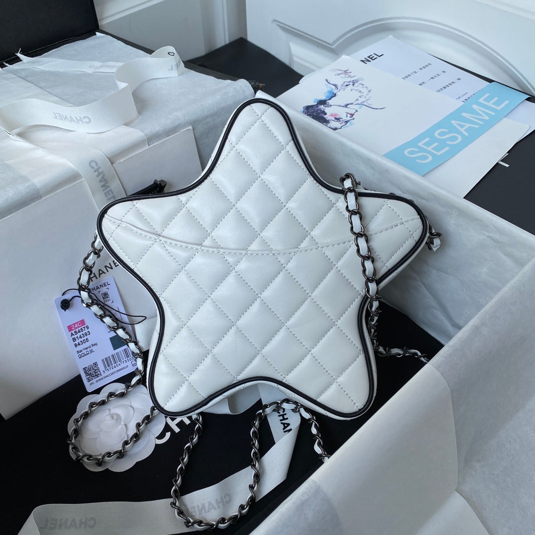 CC Star Crossbody - White