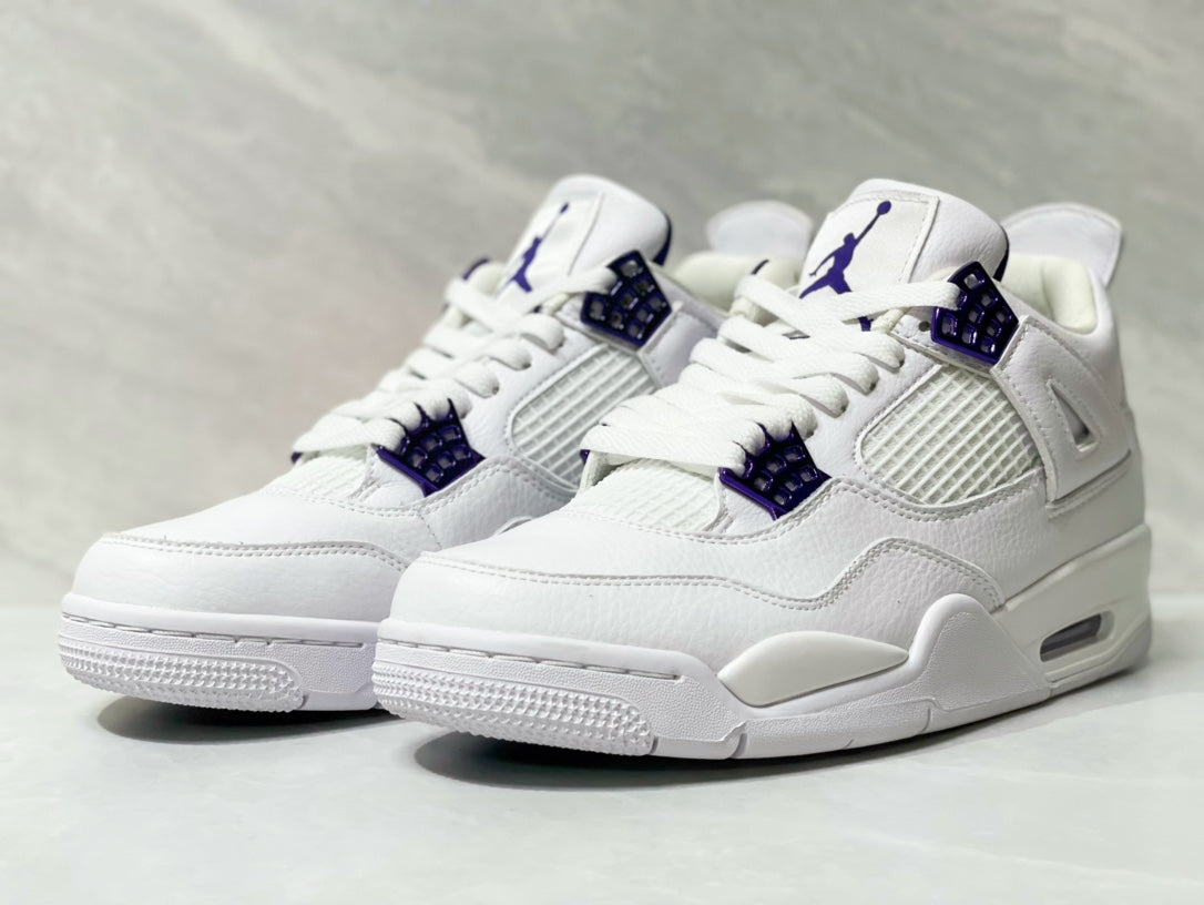 AJ 4 - Purple Metallic