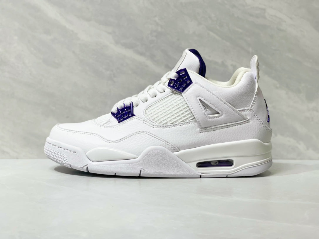 AJ 4 - Purple Metallic