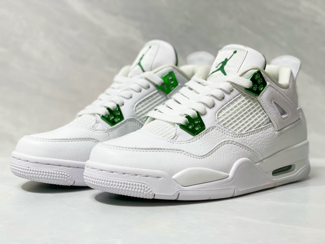 AJ 4 - Green Metallic