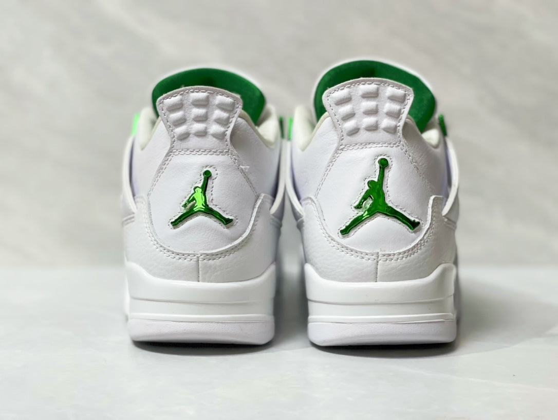 AJ 4 - Green Metallic
