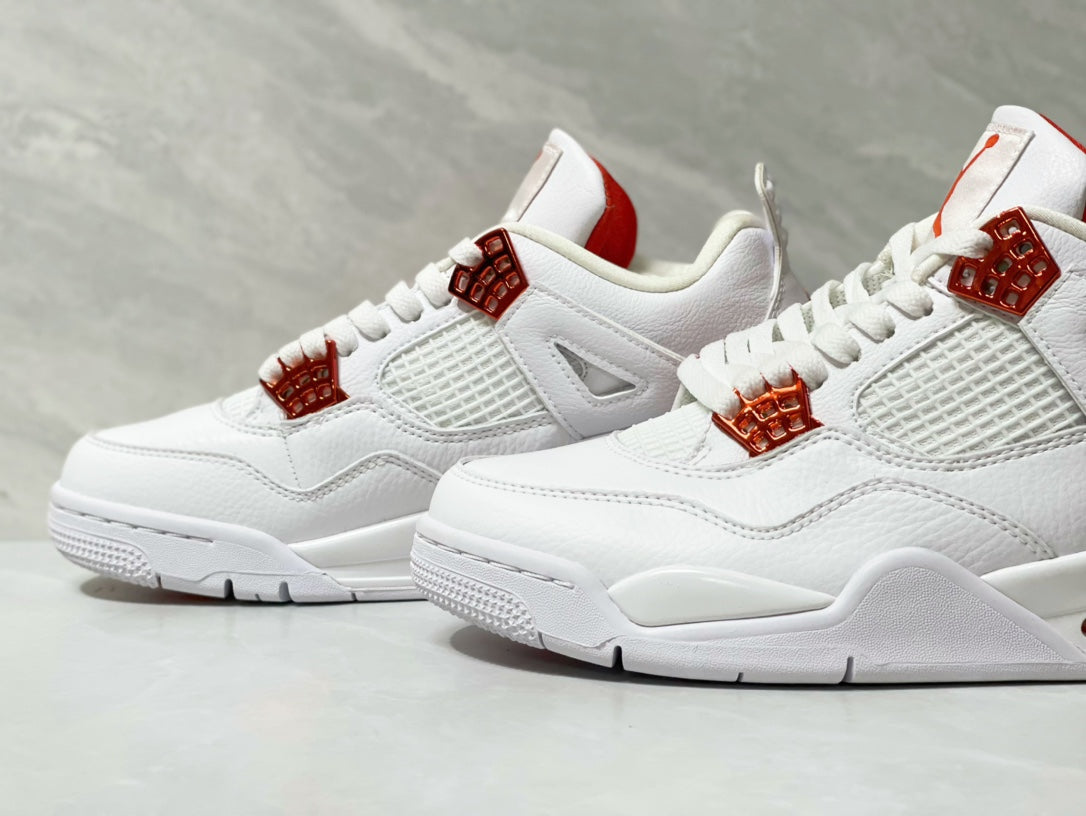 AJ 4 - Orange Metallic