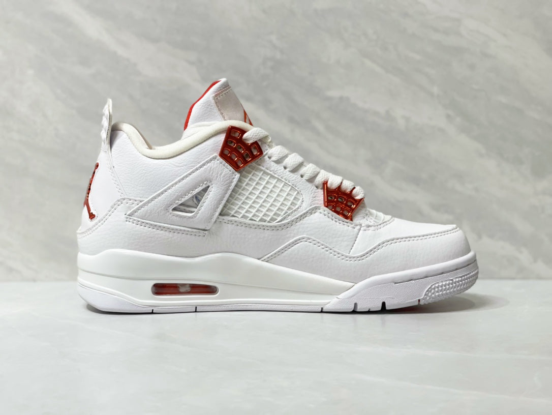 AJ 4 - Orange Metallic