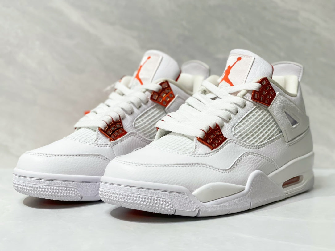 AJ 4 - Orange Metallic