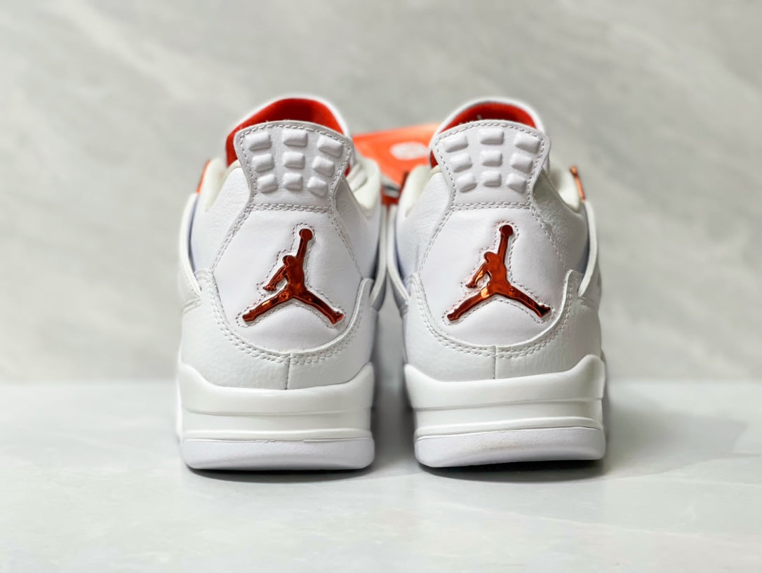 AJ 4 - Orange Metallic