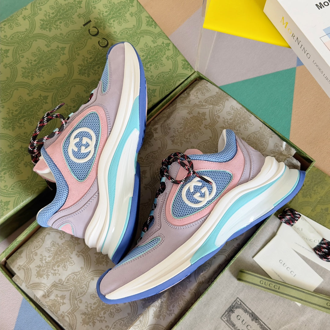 GG Run Sneakers - Lilac