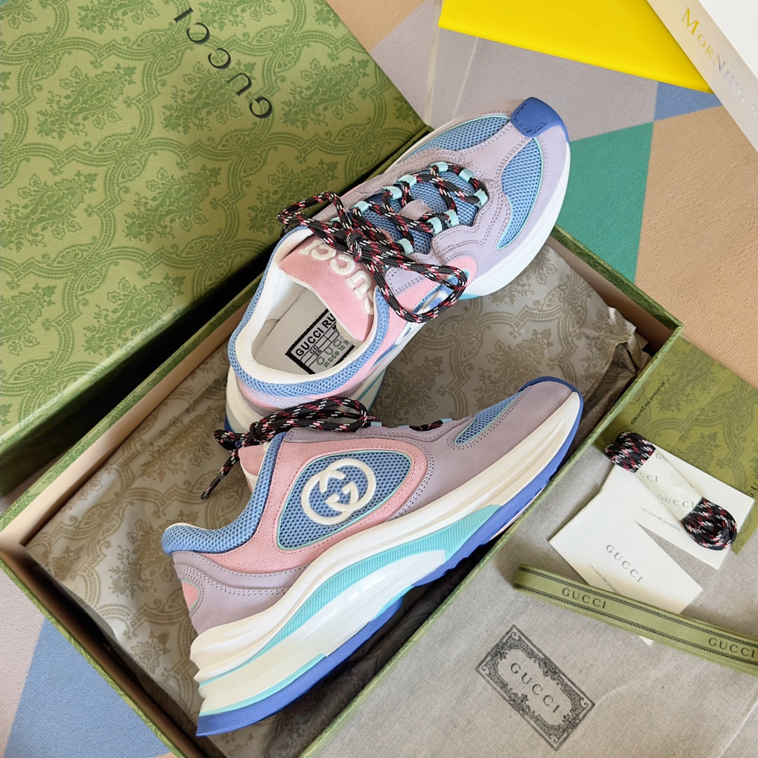 GG Run Sneakers - Lilac
