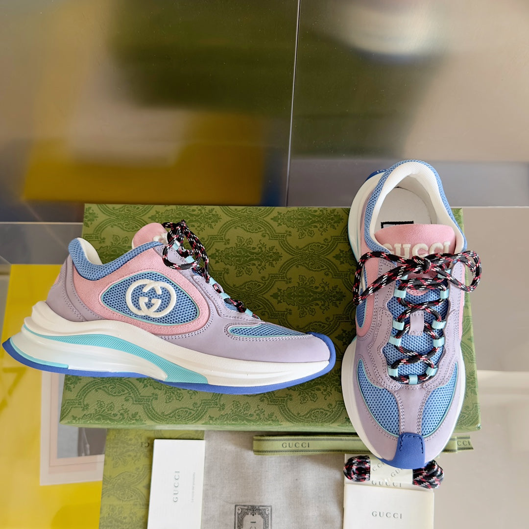 GG Run Sneakers - Lilac