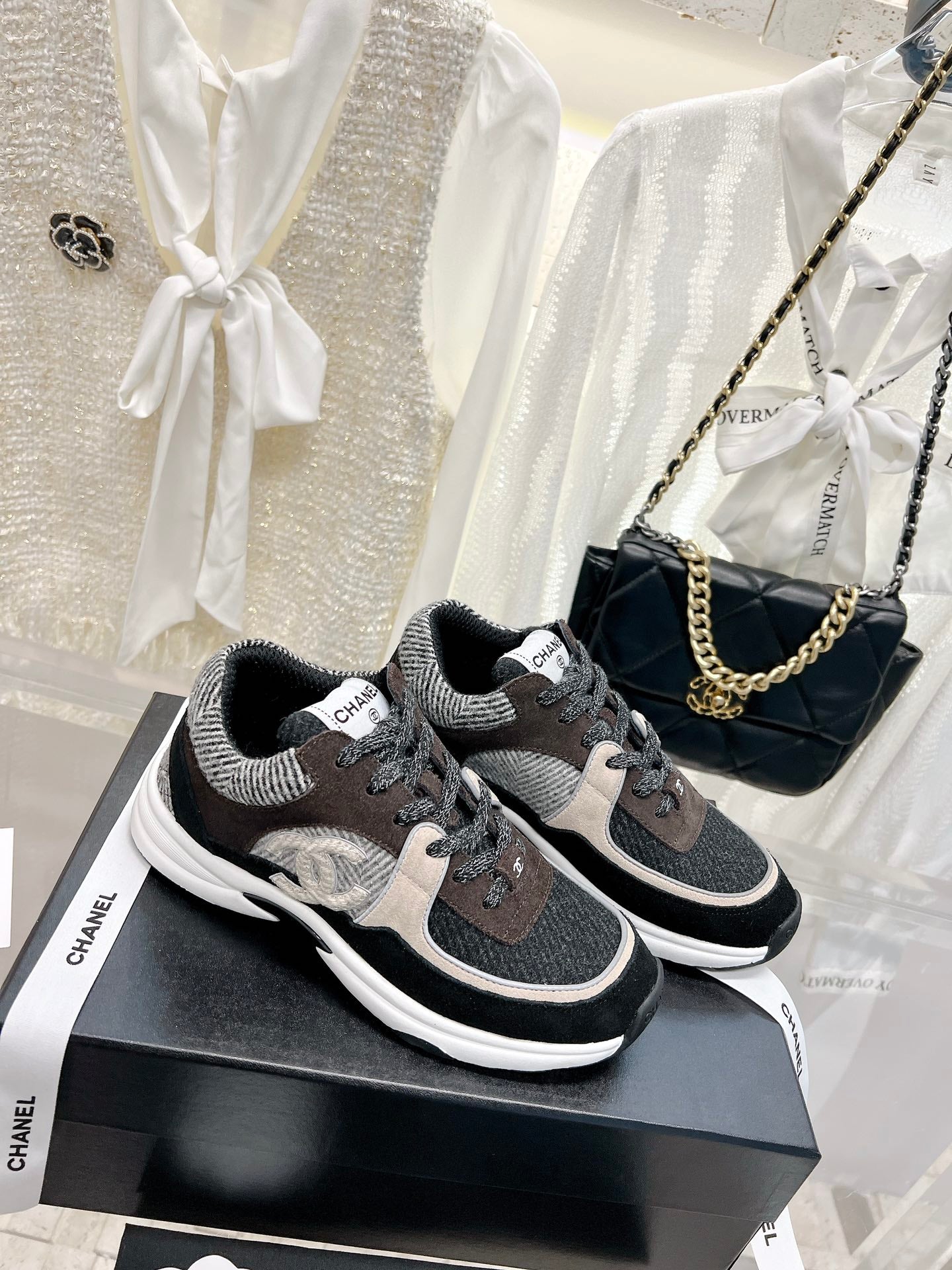 Tweed CC Sneakers - Nuetrals
