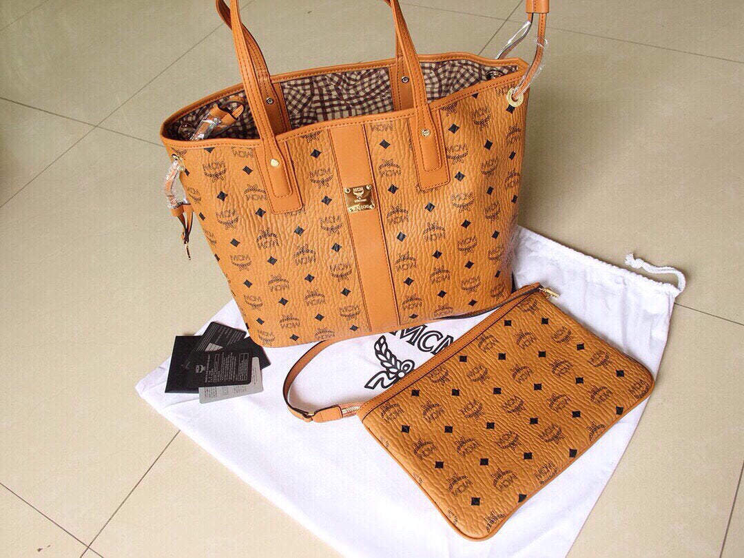 MCM Tote - Brown