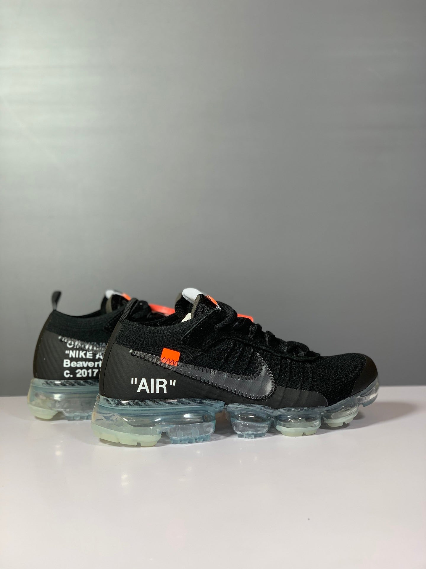 Nike x OW Vapormax - Double Black
