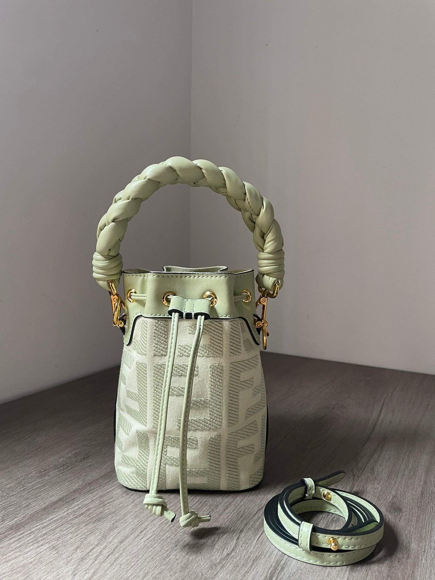 Fendi Bucket - Sage