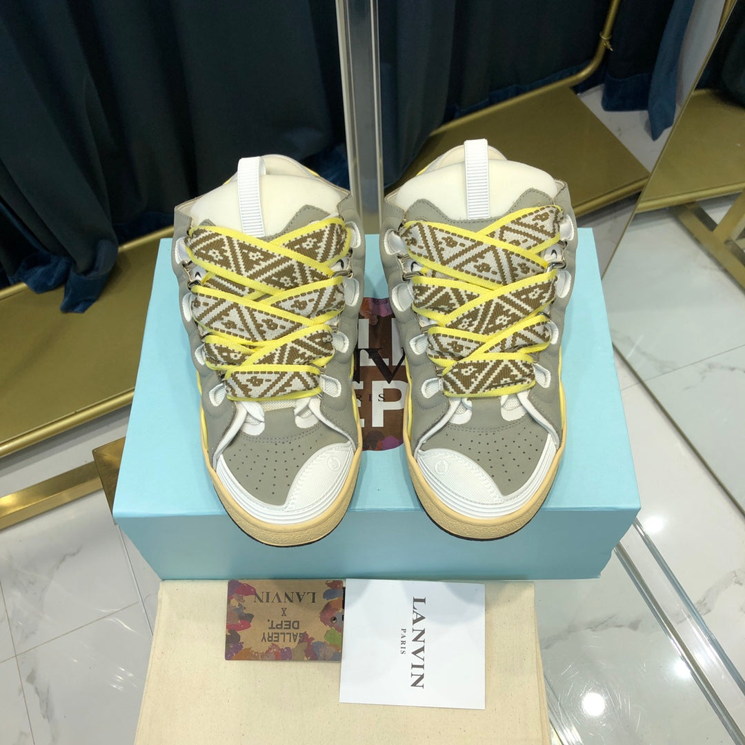 Lanvin- Grey/ Yellow