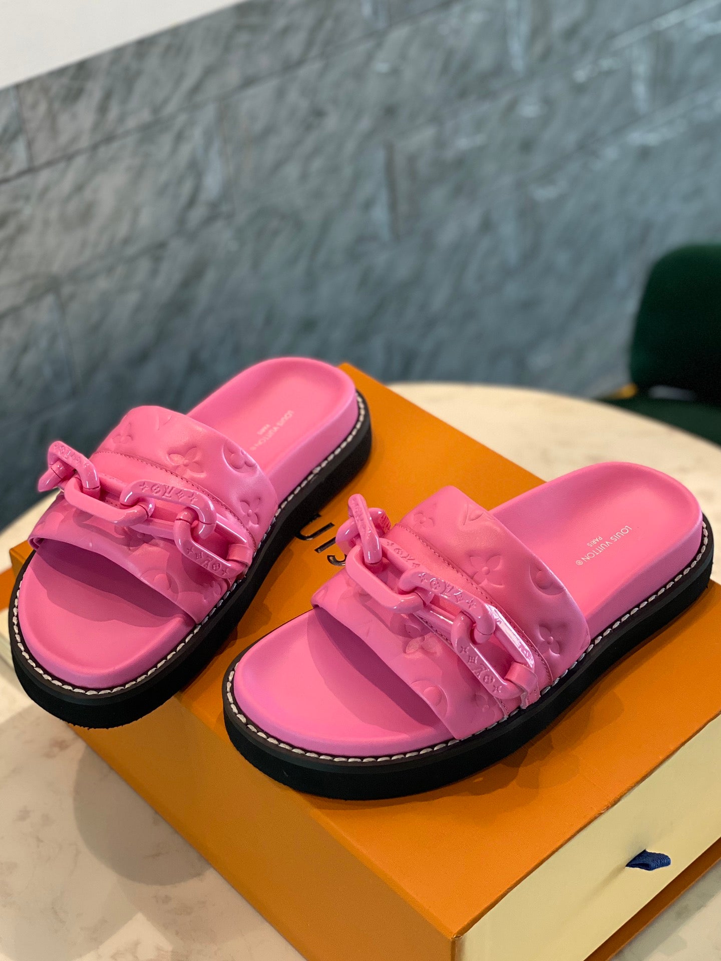 Sunset Mules - Pink