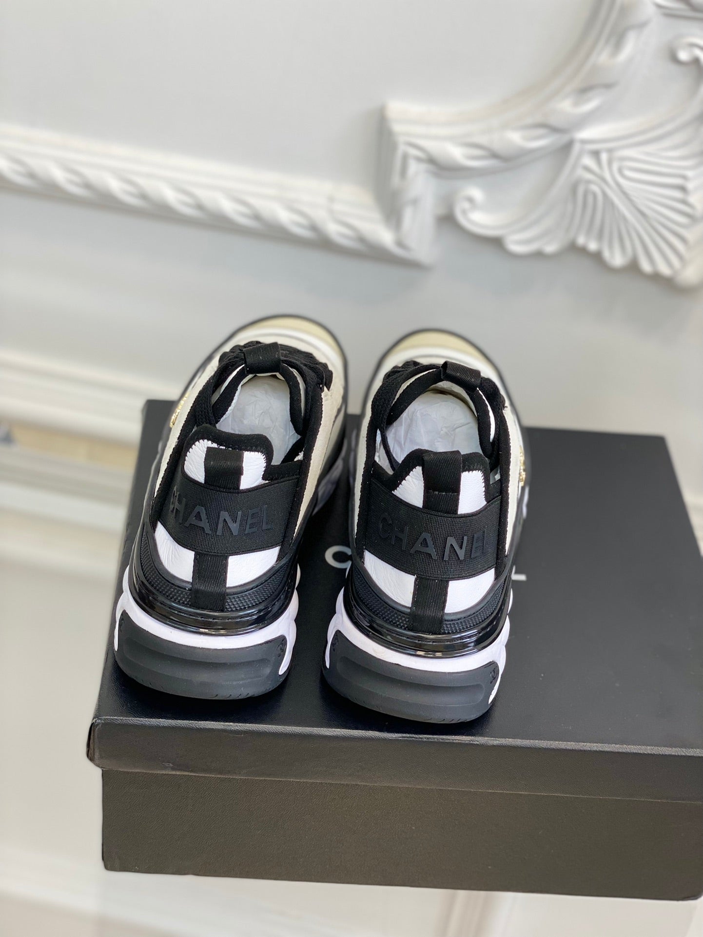 Velvet CC Sneaker - Cream