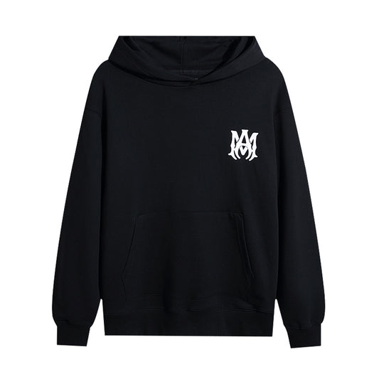 AM Logo Hoodie - Black