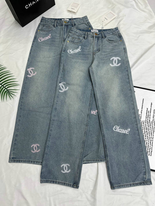 Chanel Patch Jeans