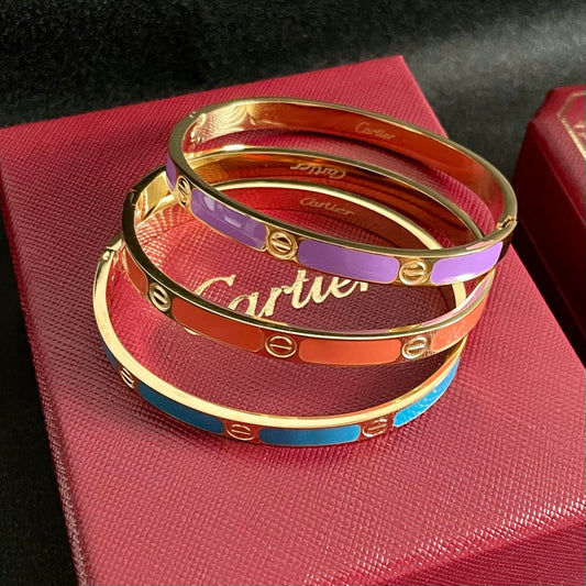 Classic Cartier Bracelet - Colorful