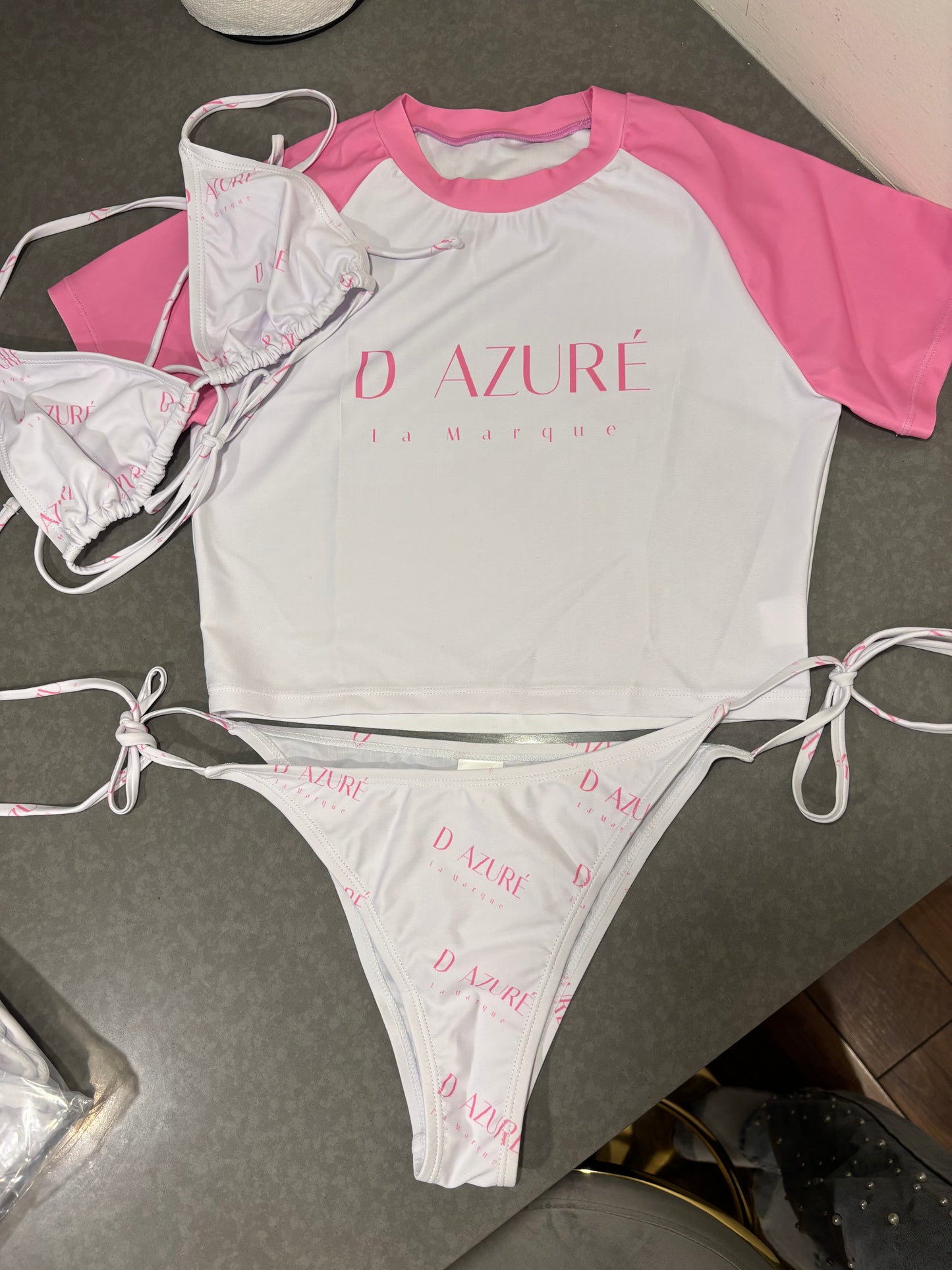 Classical 3 piece bathing suit