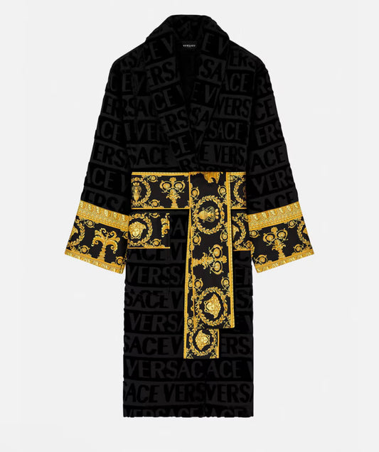 Versace Bathrobe - Black