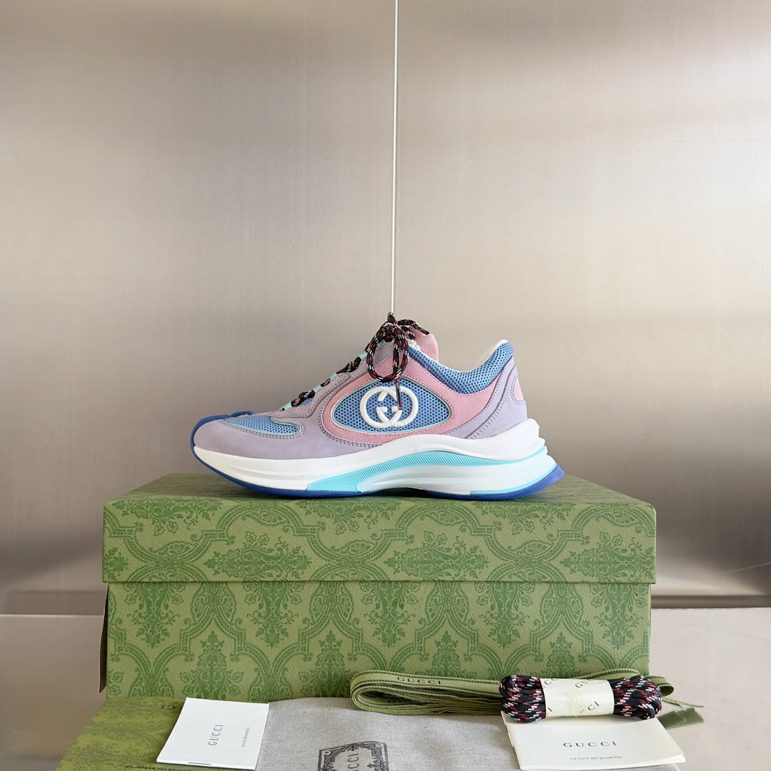 GG Run Sneakers - Lilac