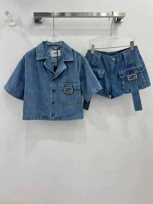 Fendi Denim 2 piece