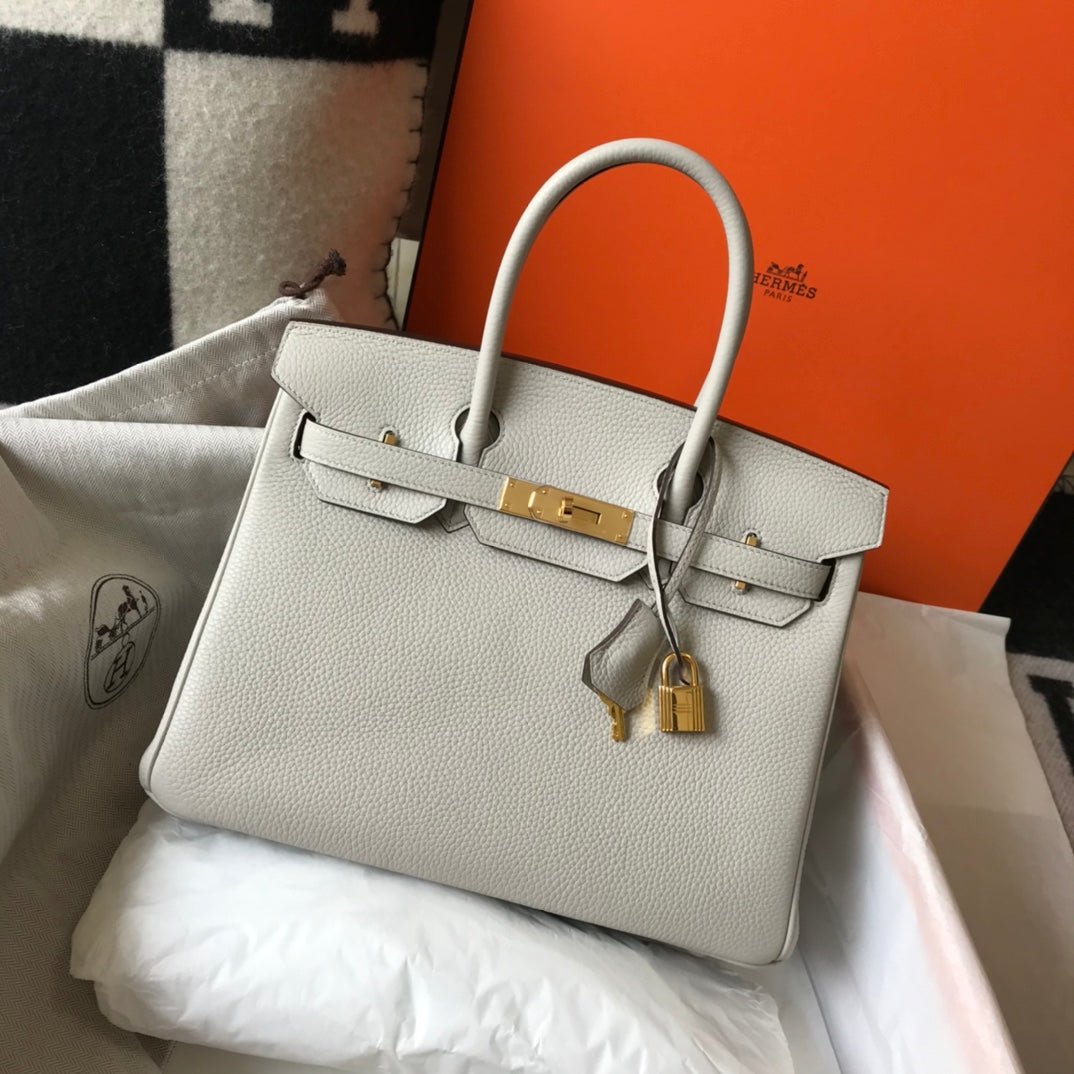 Birkin - Light grey – Azure Luxuries